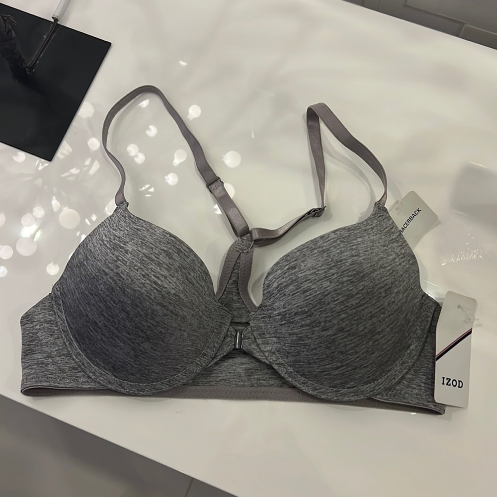NWT IZOD Front Closure Bra 34C